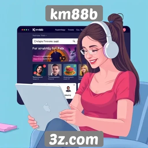 navegação simplificada no site km88b